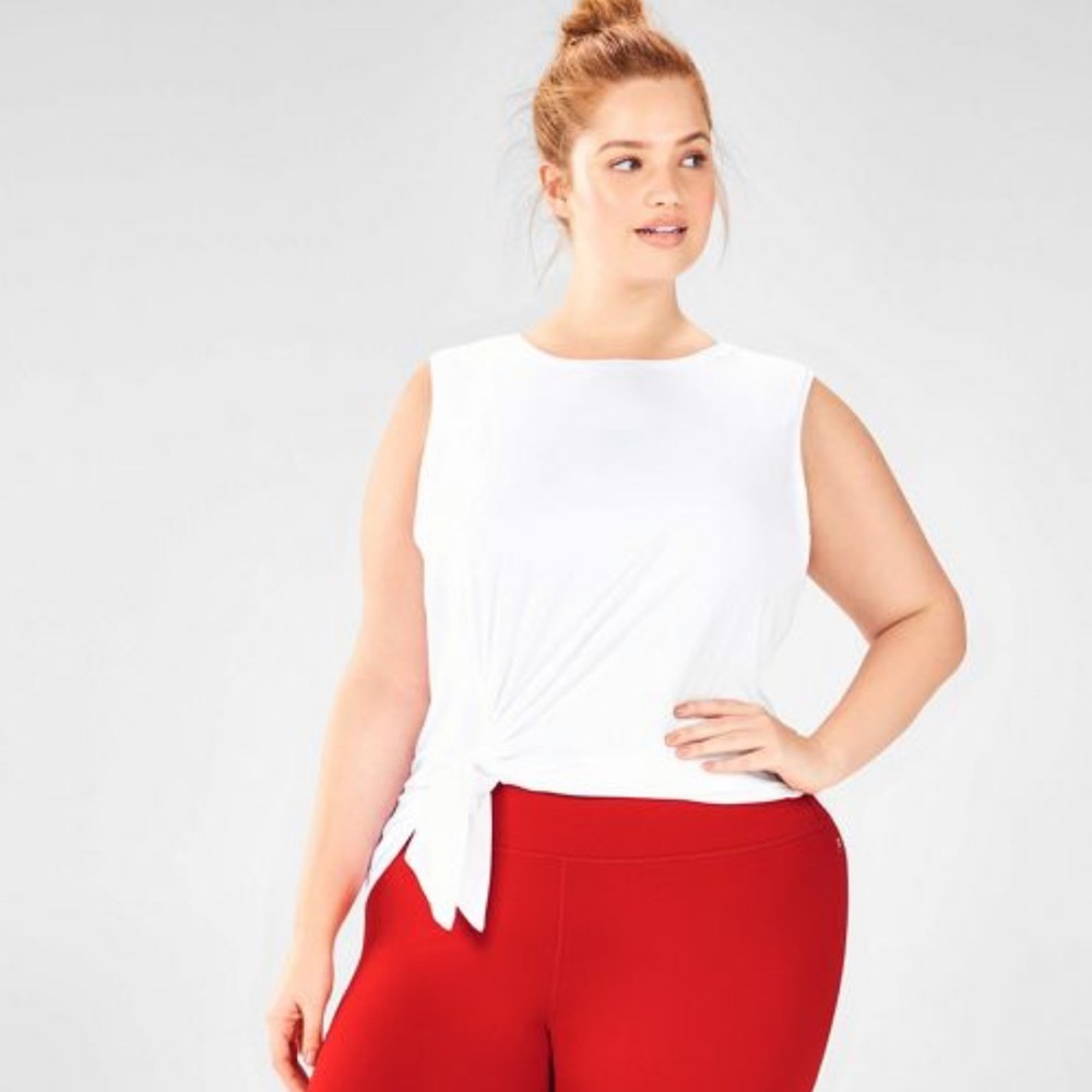 NWT! Fabletics Alia Tied Tank, size XXL(16-18)